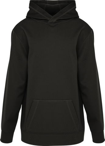 Youth ATC™ GAME DAY™ Polyester Tech Hoodie Black