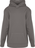 Youth ATC™ GAME DAY™ Polyester Tech Hoodie Coal Grey