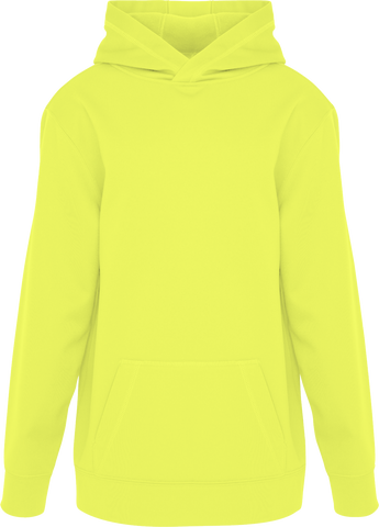Youth ATC™ GAME DAY™ Polyester Tech Hoodie Extreme Yellow