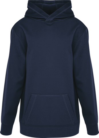 Youth ATC™ GAME DAY™ Polyester Tech Hoodie Navy