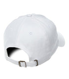 Six One 3 Strap Back Adjustable Dad Cap White
