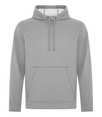 ATC™ GAME DAY™ Polyester Wicking Fleece Hoodie Athletic Grey