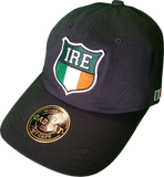 Irish Cap Shield Dad Hat Black